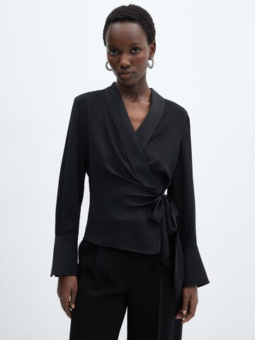 Camicia da donna 'RIDER' di MANGO in nero: frontale