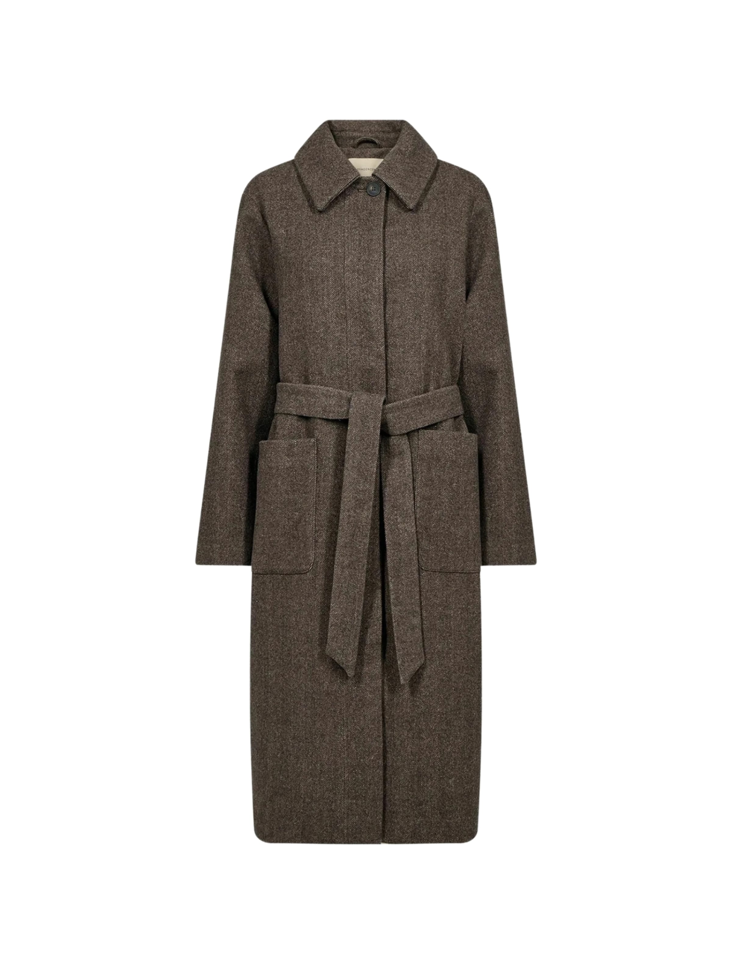 Cappotto di mezza stagione 'Shakira 2' di Soyaconcept in marrone: frontale