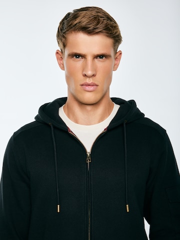 BIG STAR Sweatvest in Zwart