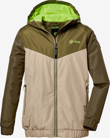 KILLTEC Outdoor jacket in Beige: front