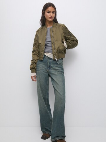 Pull&Bear Between-Season Jacket in Green