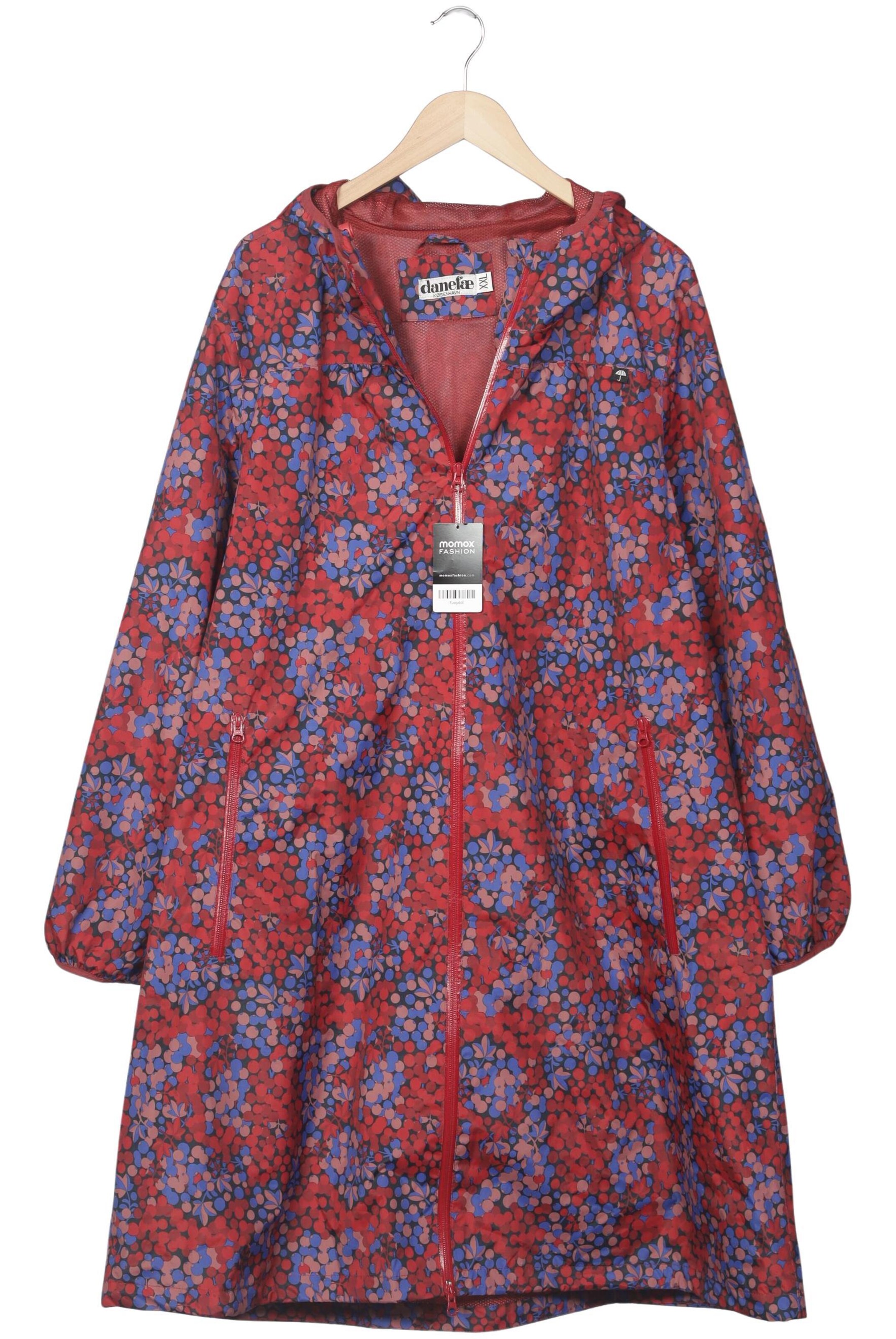 Danefae Mantel XXL in Rot: Vorderseite