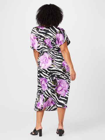 River Island Plus Dress in Purple