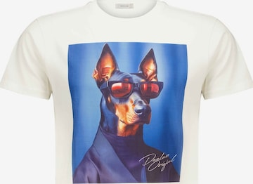 T-Shirt 'MONBO' Deeluxe en blanc : devant
