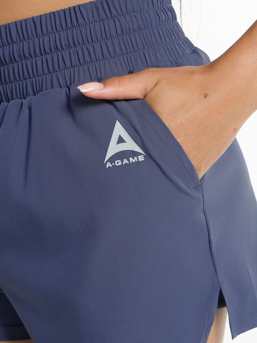 A-Game Regular Workout Pants 'Training Runner Shorts' in Blue