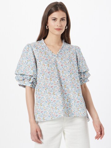 Camicia da donna 'Pie' di Line of Oslo in bianco: frontale