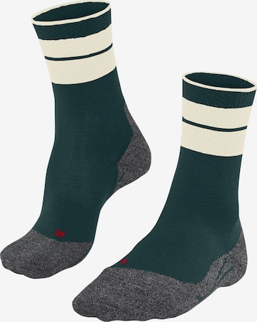 FALKE Sportsocken 'TK Compression Stabilizing' in Grün: Vorderseite