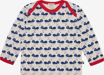 loud + proud Shirt 'Ameisen' in Blue: front