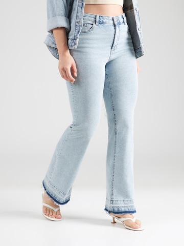 Vero Moda Curve Na zvonec Kavbojke | modra barva: sprednja stran