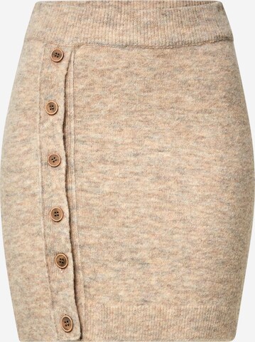 LeGer by Lena Gercke Rok 'Godela' in Beige: voorkant