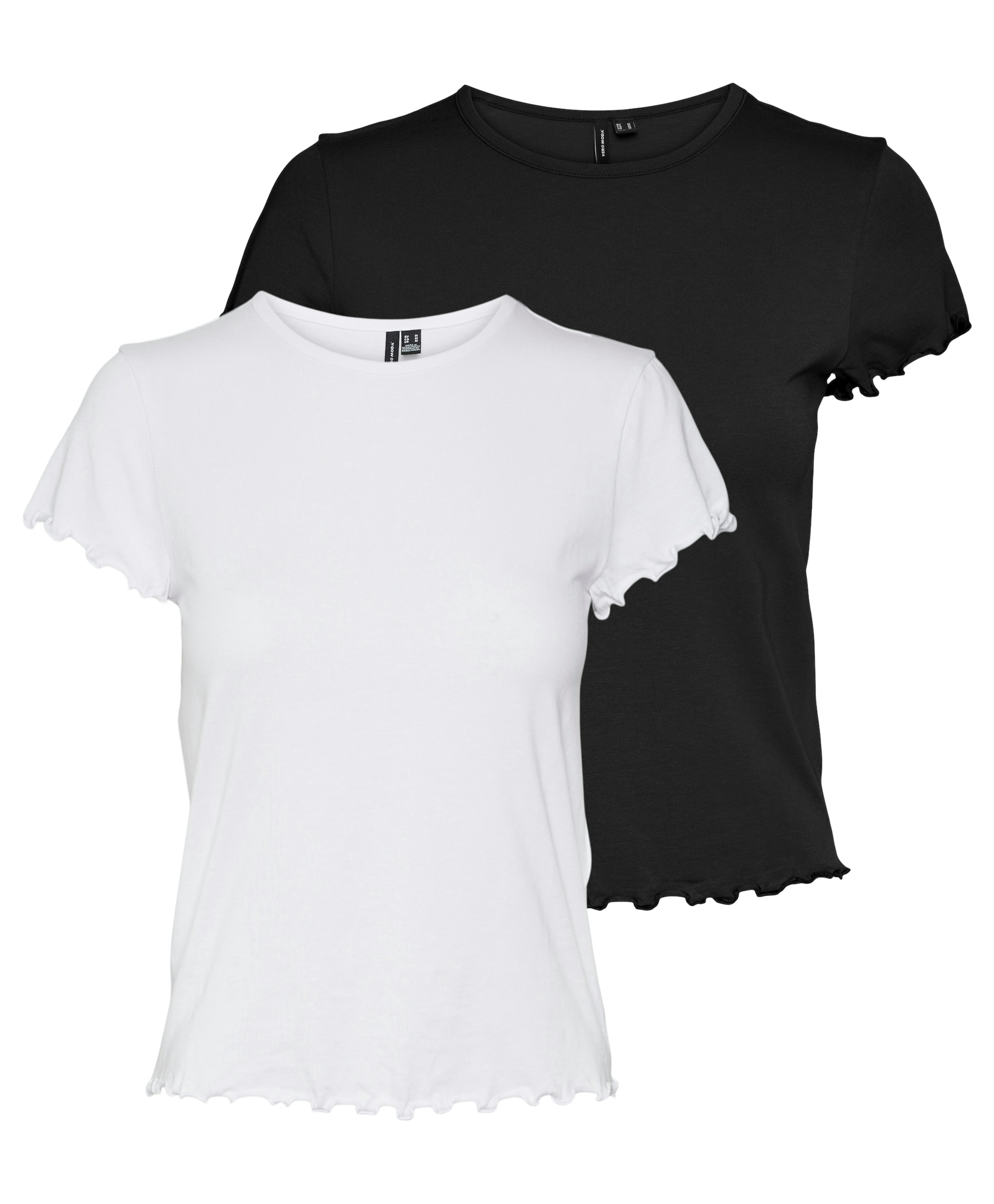 VERO MODA Shirt 'VMBarbara' in Black: front