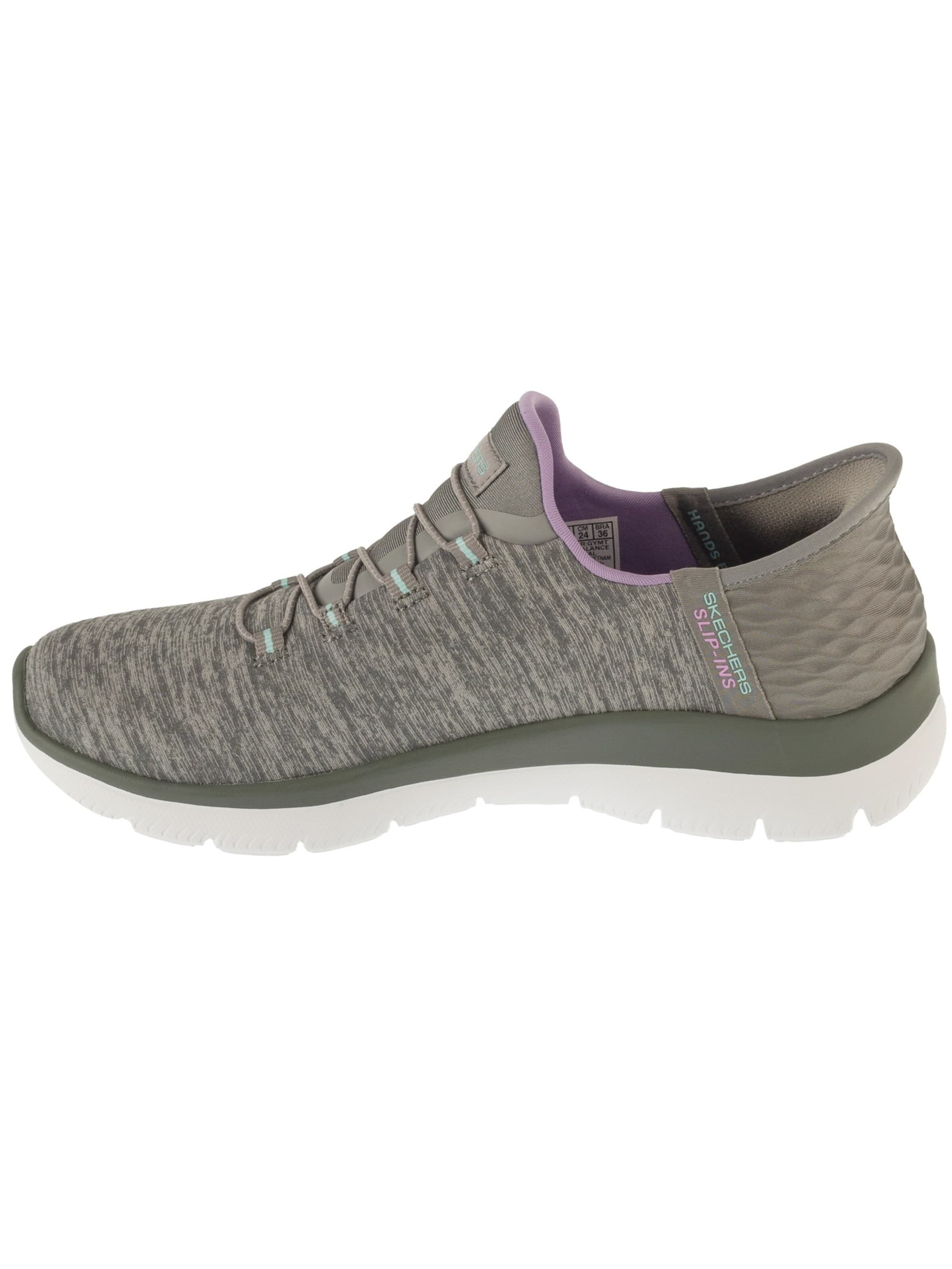 SKECHERS Slip-on 'Skechers Slip-Ins Summits - Dazzling Haze' in Grijs
