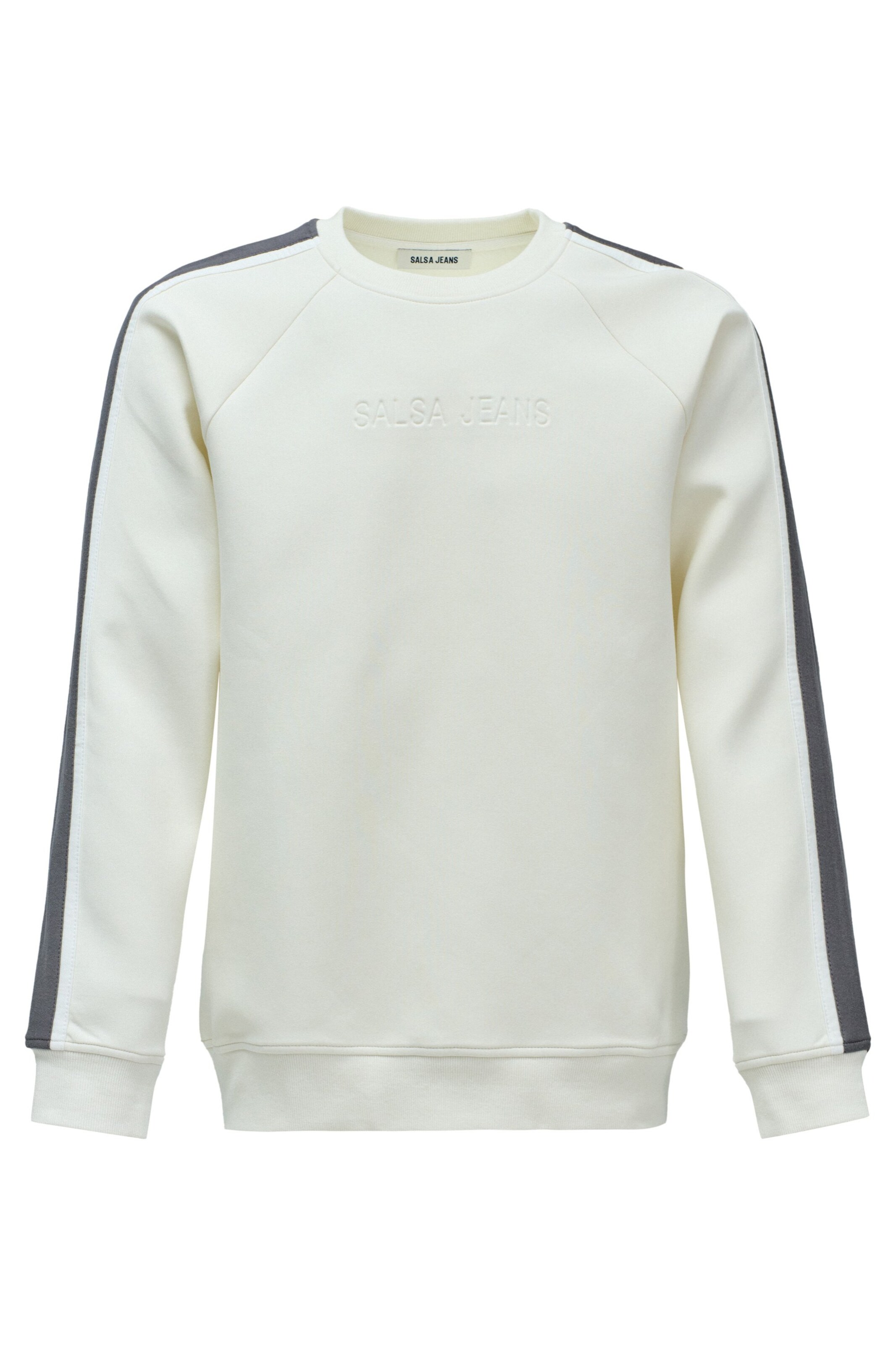 Salsa Jeans Langarm-shirts in Weiß: Vorderseite