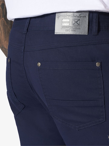 Jan Vanderstorm Loose fit Pants 'Heimeram' in Blue