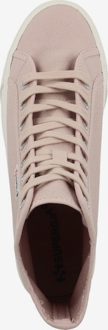 SUPERGA High-Top Sneakers in Pink
