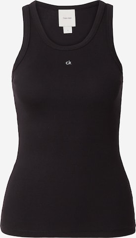 Top di Calvin Klein in nero: frontale