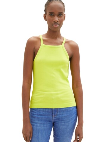 TOM TAILOR DENIM Top in Green