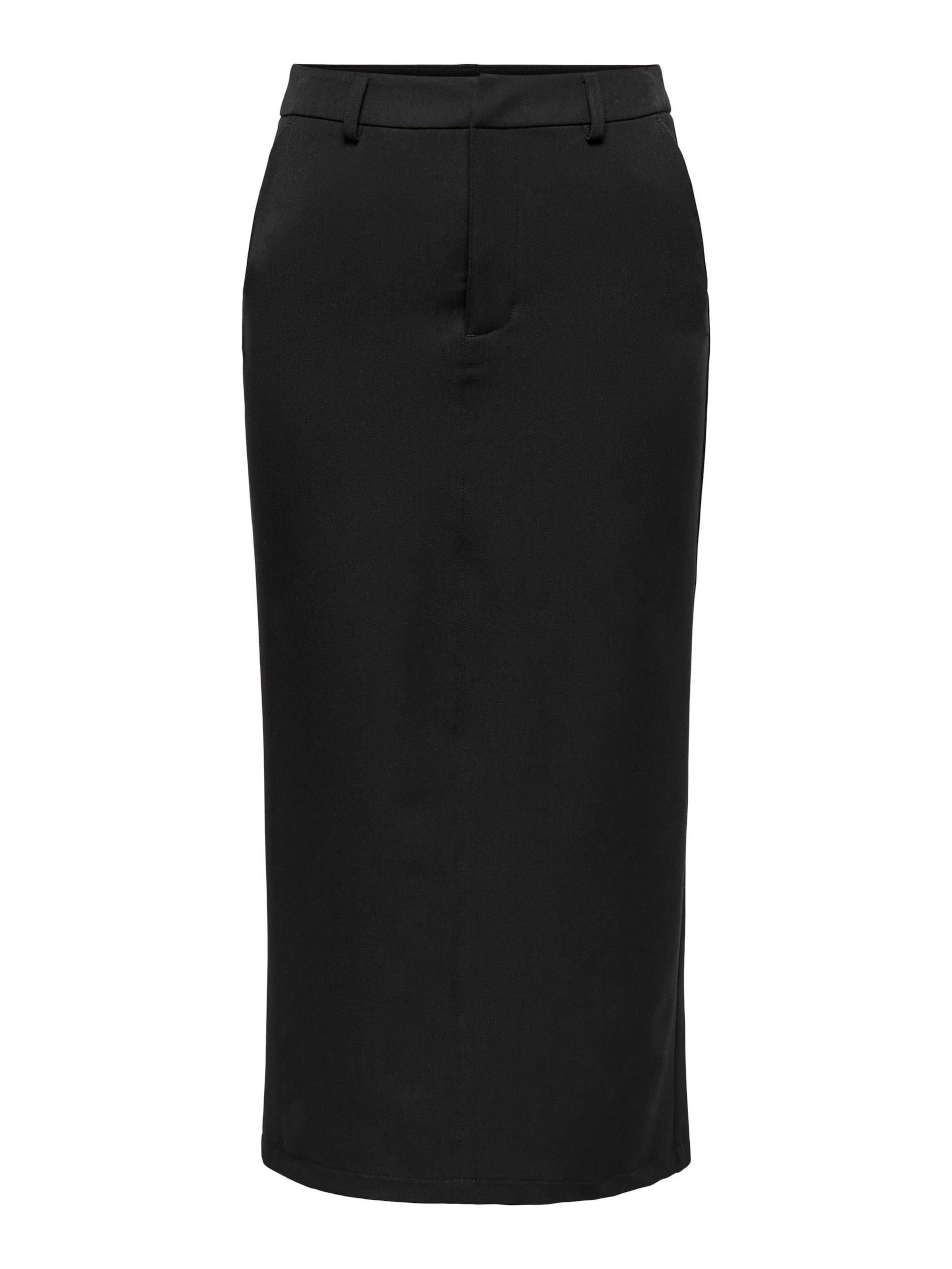 Gonna 'EMILIA' di ONLY in nero: frontale