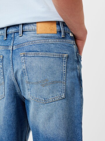 QS Regular Jeans i blå