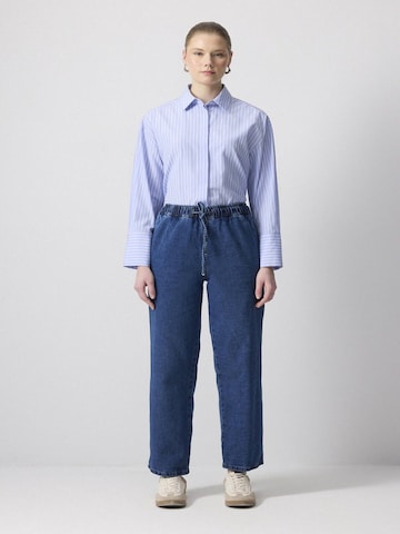 Regular Pantalon Touche Prive en bleu