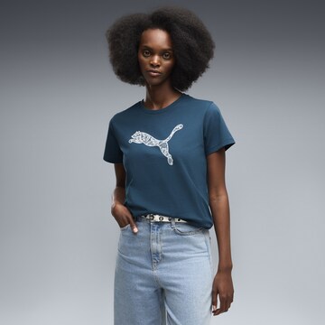 T-shirt 'Graphics' PUMA en bleu : devant