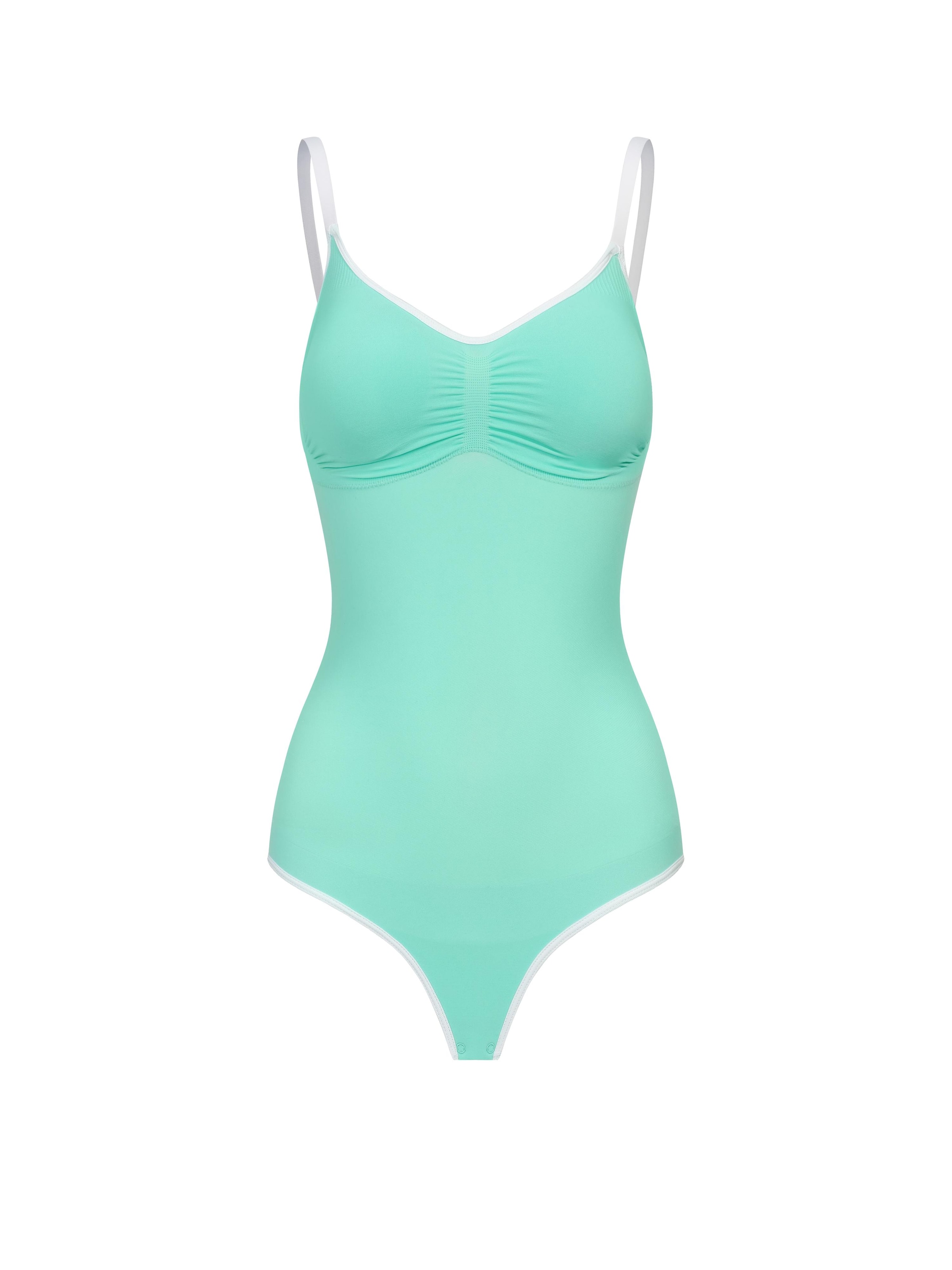cfab (formerly creamy fabrics) - Body moldeador en verde: frente