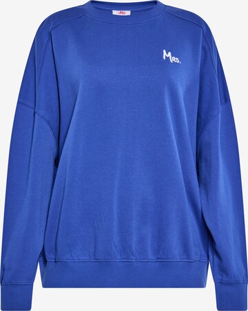 MYMO Sweatshirt in Blue: front