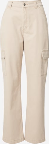 HOLLISTER Loose fit Cargo Pants in Beige: front