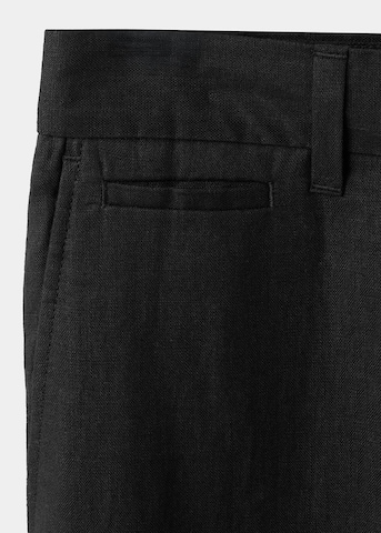 MANGO MAN Slimfit Hose 'Oyster' in Schwarz