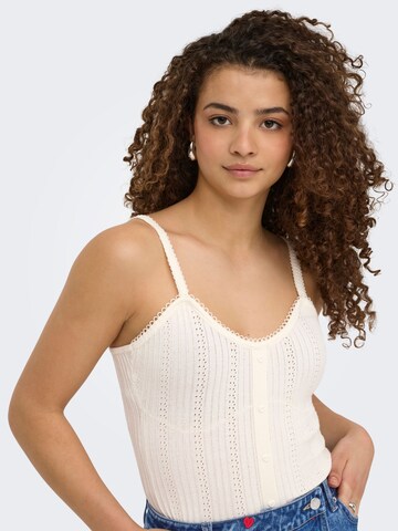 Tops en tricot 'ONLKia' ONLY en blanc