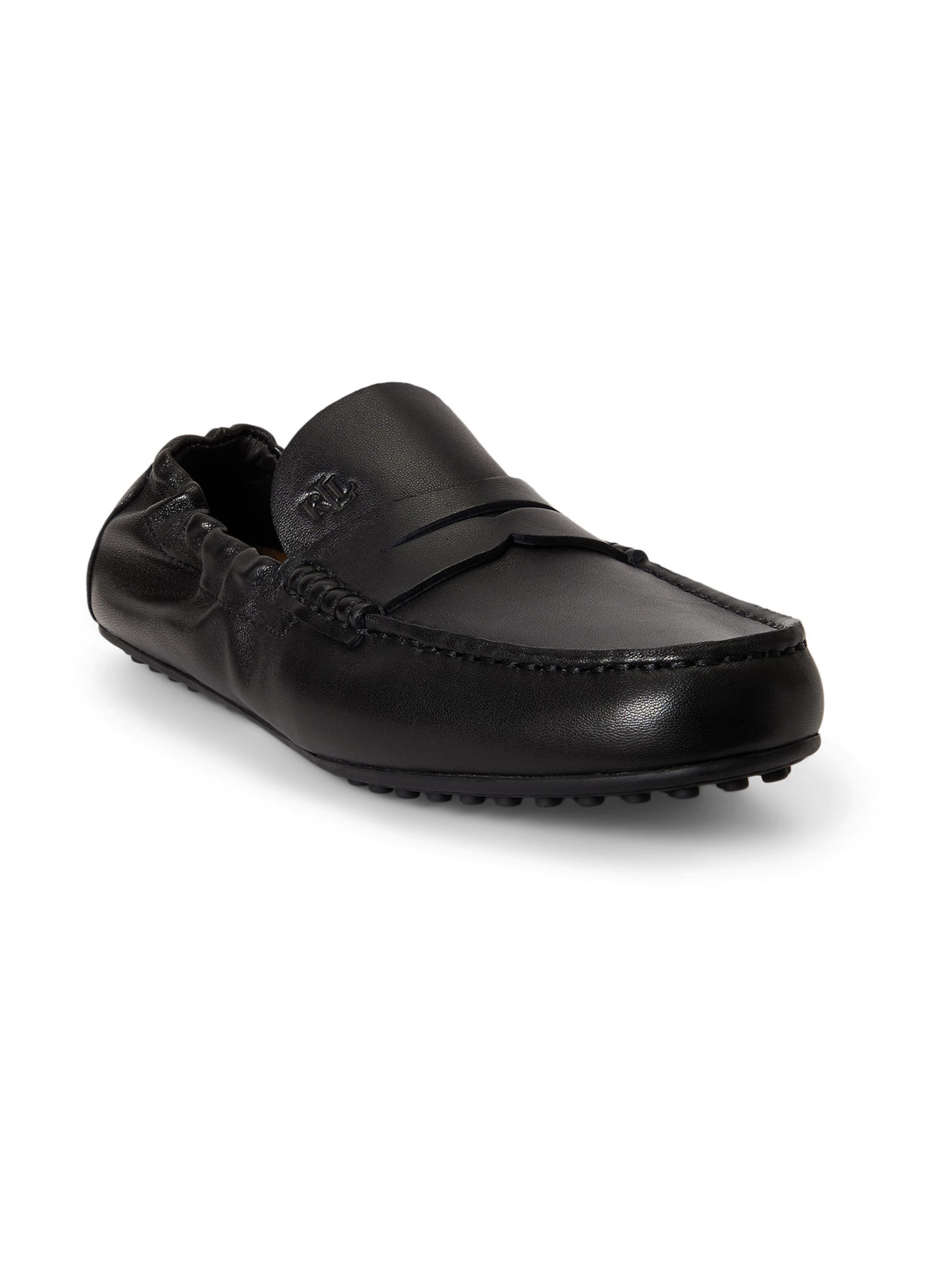 Mocassin 'WYNNIE' Lauren Ralph Lauren en noir : devant