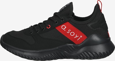 a.soyi Sneaker in blutrot / schwarz, Produktansicht