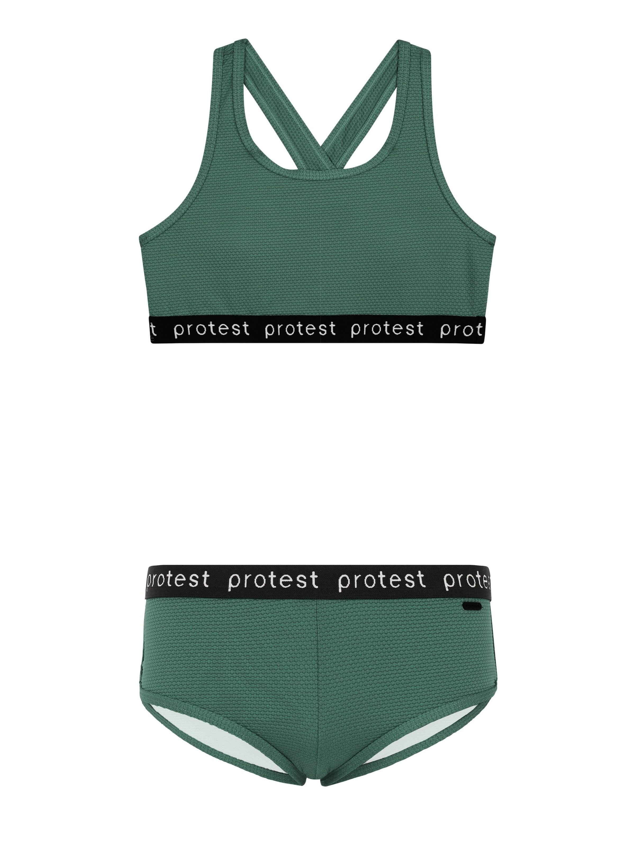 PROTEST Bikini 'PRTBeau JR'‌‌‌‌‌‌‌‌ in Grün: Vorderseite