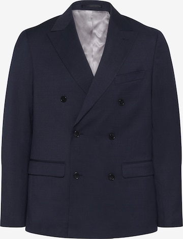 Matinique Regular fit Colbert 'Garet' in Blauw: voorkant