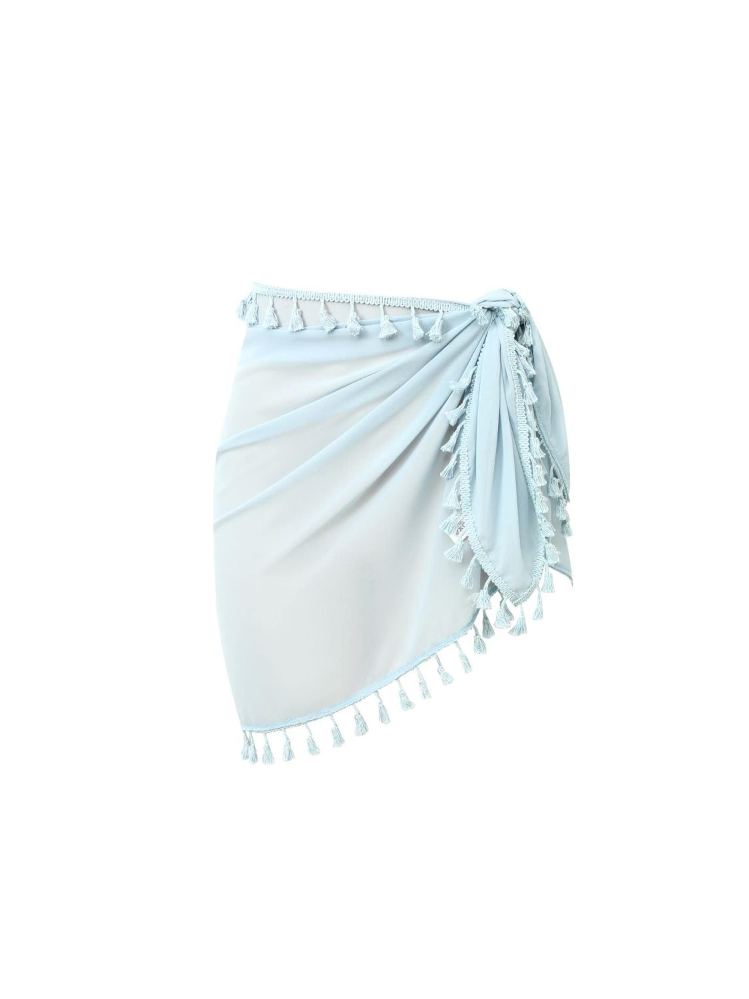 alberto cabale Rok 'Paréo de plage FRINGES' in Groen