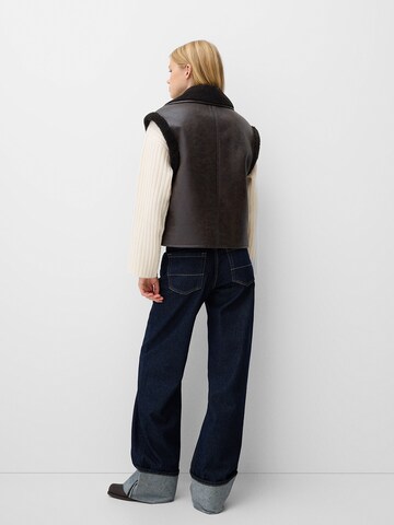 Bershka Weste in Braun