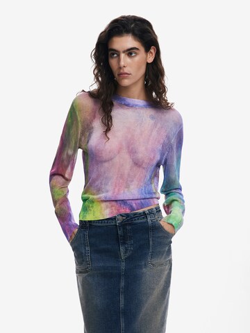 Desigual Sweater in Mixed colors: front
