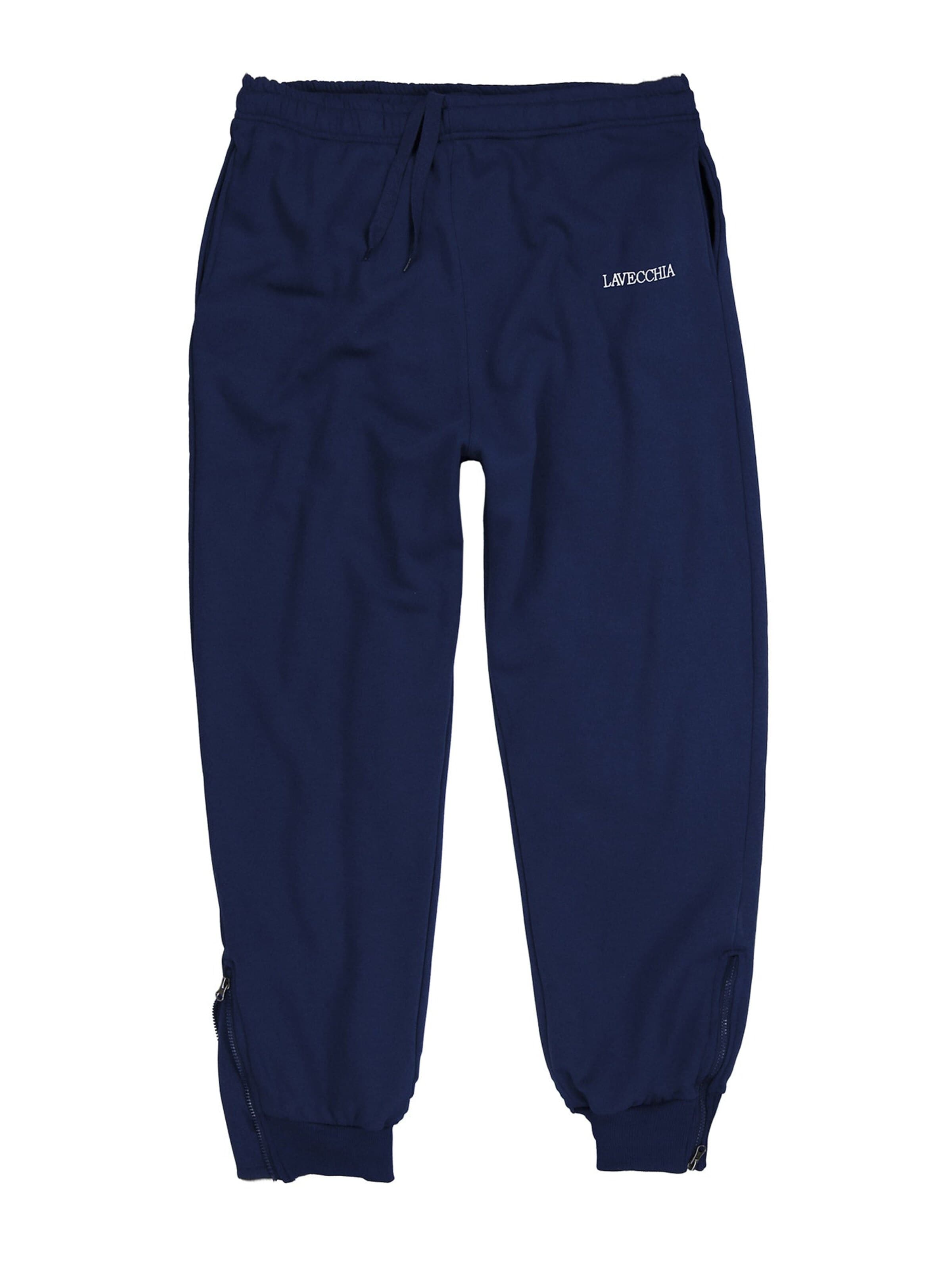 Lavecchia - Tapered Pantalón deportivo 'LV-2018' en azul: frente