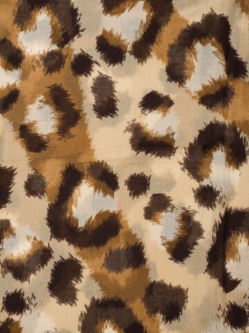 styleBREAKER Schal 'Schal mit Oversize Leoparden Print'‌ in Braun