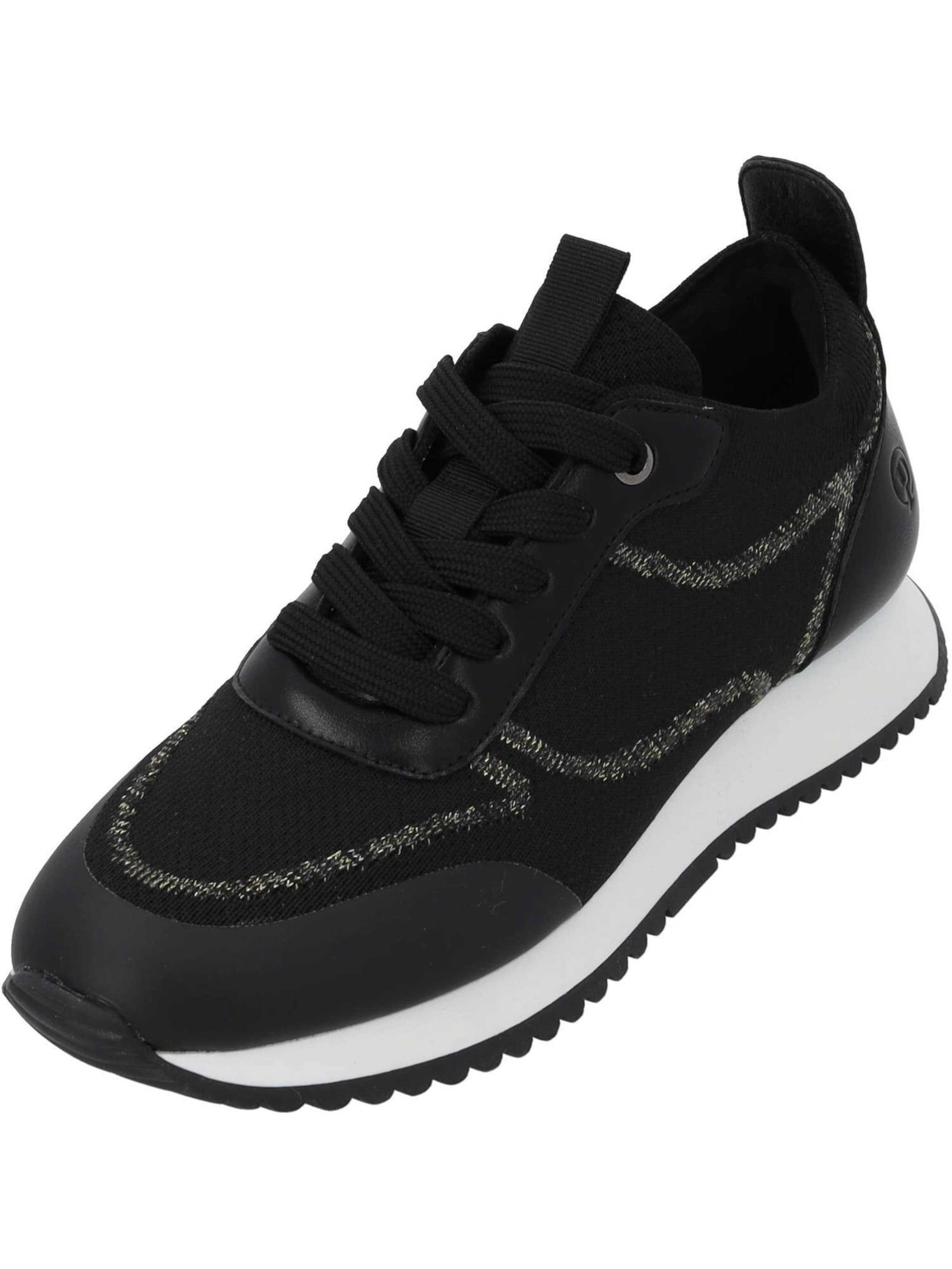 Palado Platform trainers 'Enran' in Black: front