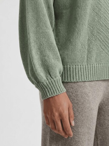 americandreams Oversized sweater 'Milana Cotton' in Green