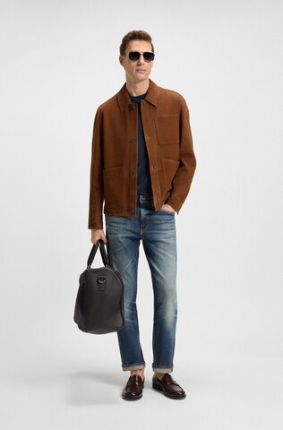 BOSS Regular Jeans 'C-OGDEN' in Blau
