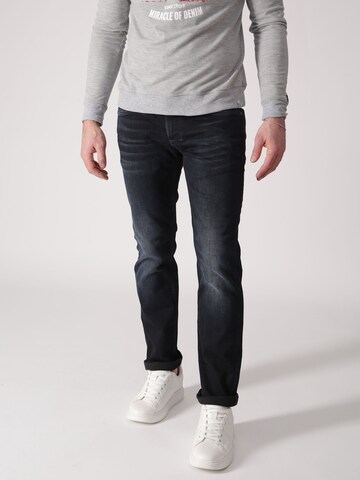 Miracle of Denim Slim fit Jeans 'Thomas' in Blue: front