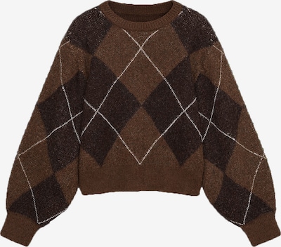 Vero Moda Petite Pullover 'VMDARLA' in XXS in braun / schoko / weiß, Produktansicht