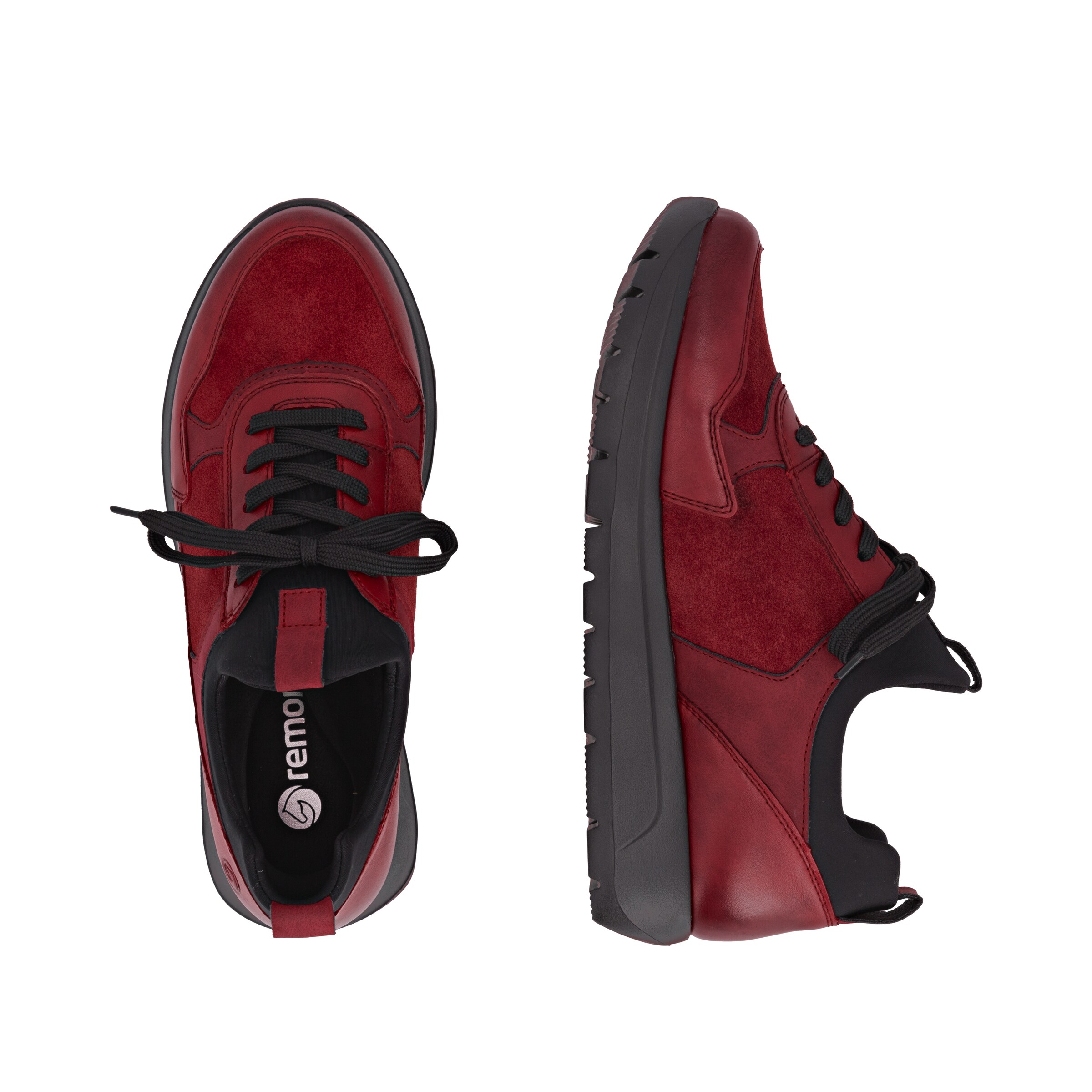 REMONTE Schnürschuh 'D2V00' in Rot