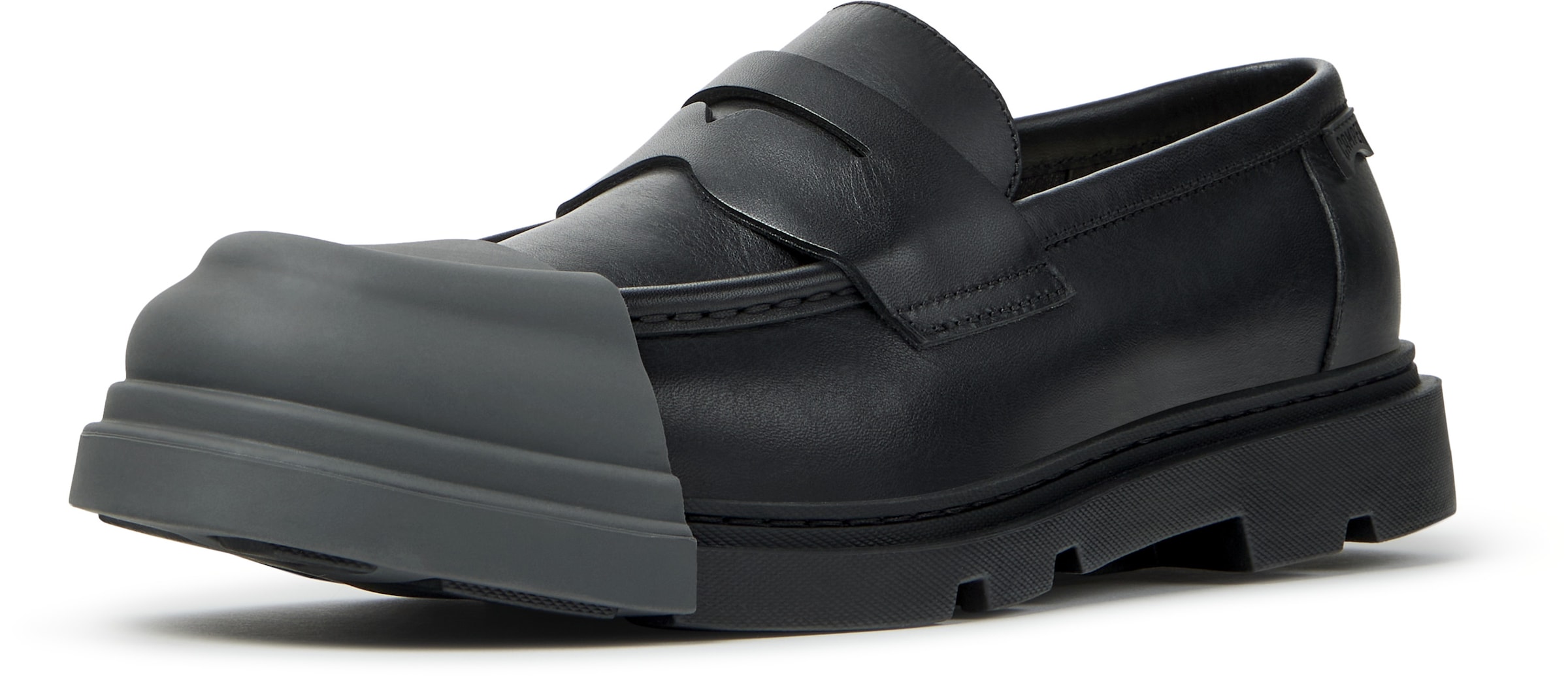 Chaussure à lacets ' Junction ' CAMPER en noir : devant