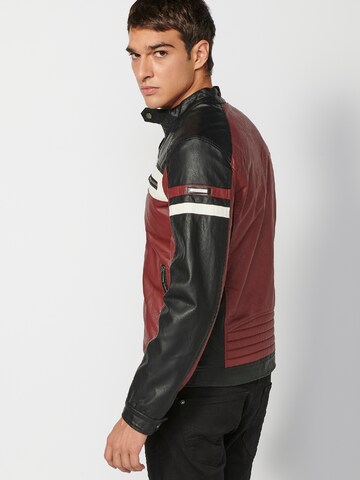 KOROSHI Between-Season Jacket in Red