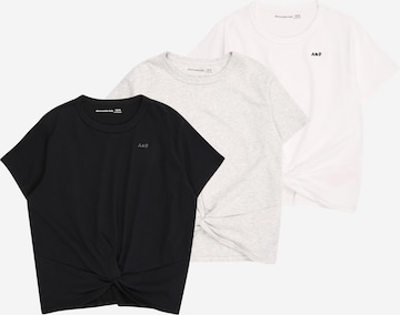 Abercrombie & Fitch Футболка в Черный: спереди