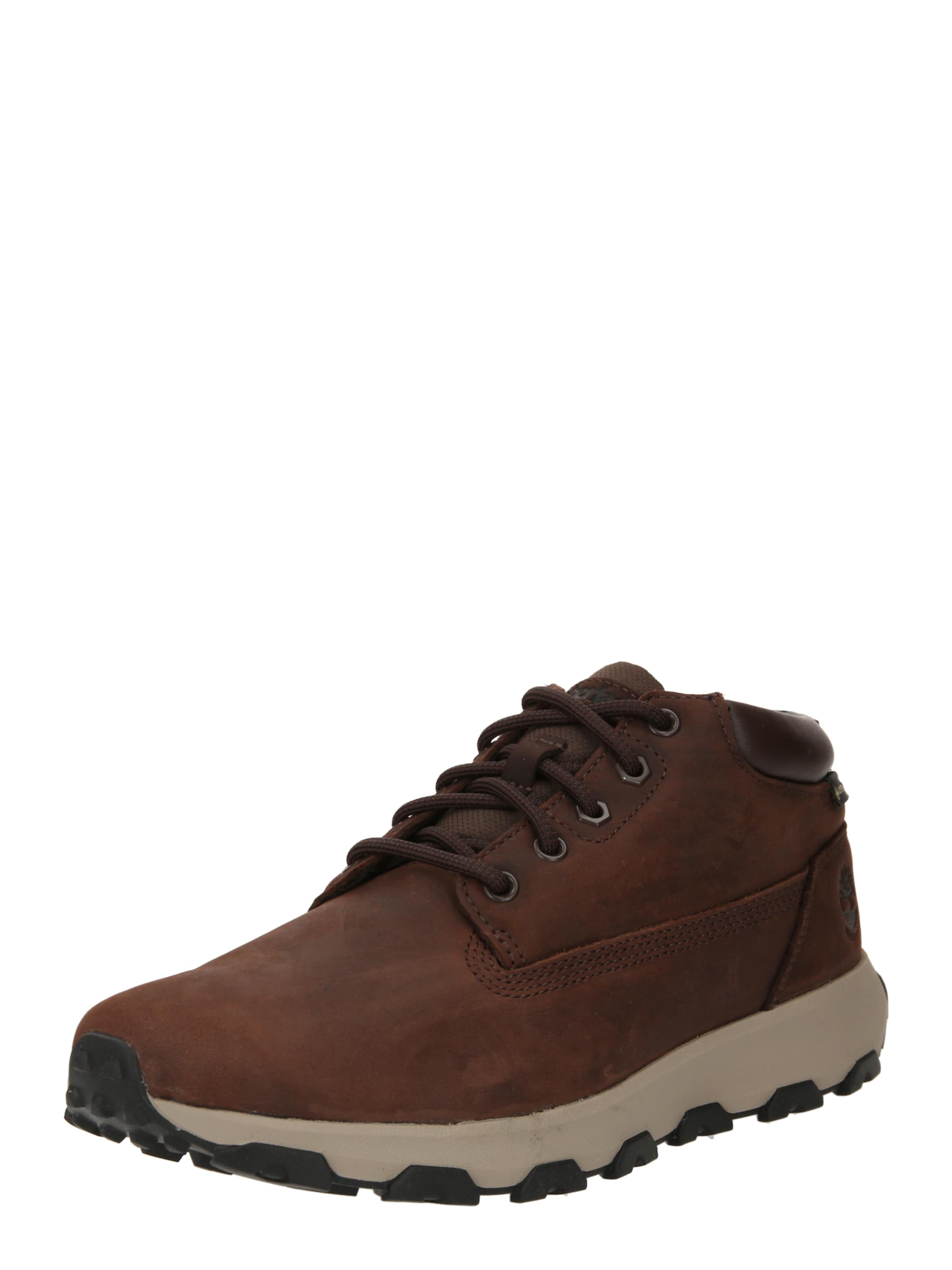 TIMBERLAND Ботуши с връзки 'Winsor Park' в кафяво: отпред