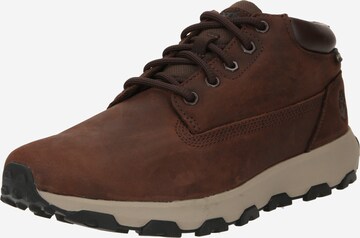 TIMBERLAND Lace-Up Boots 'Winsor Park' in Brown: front